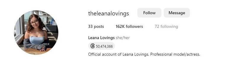 Leana Lovings Instagram